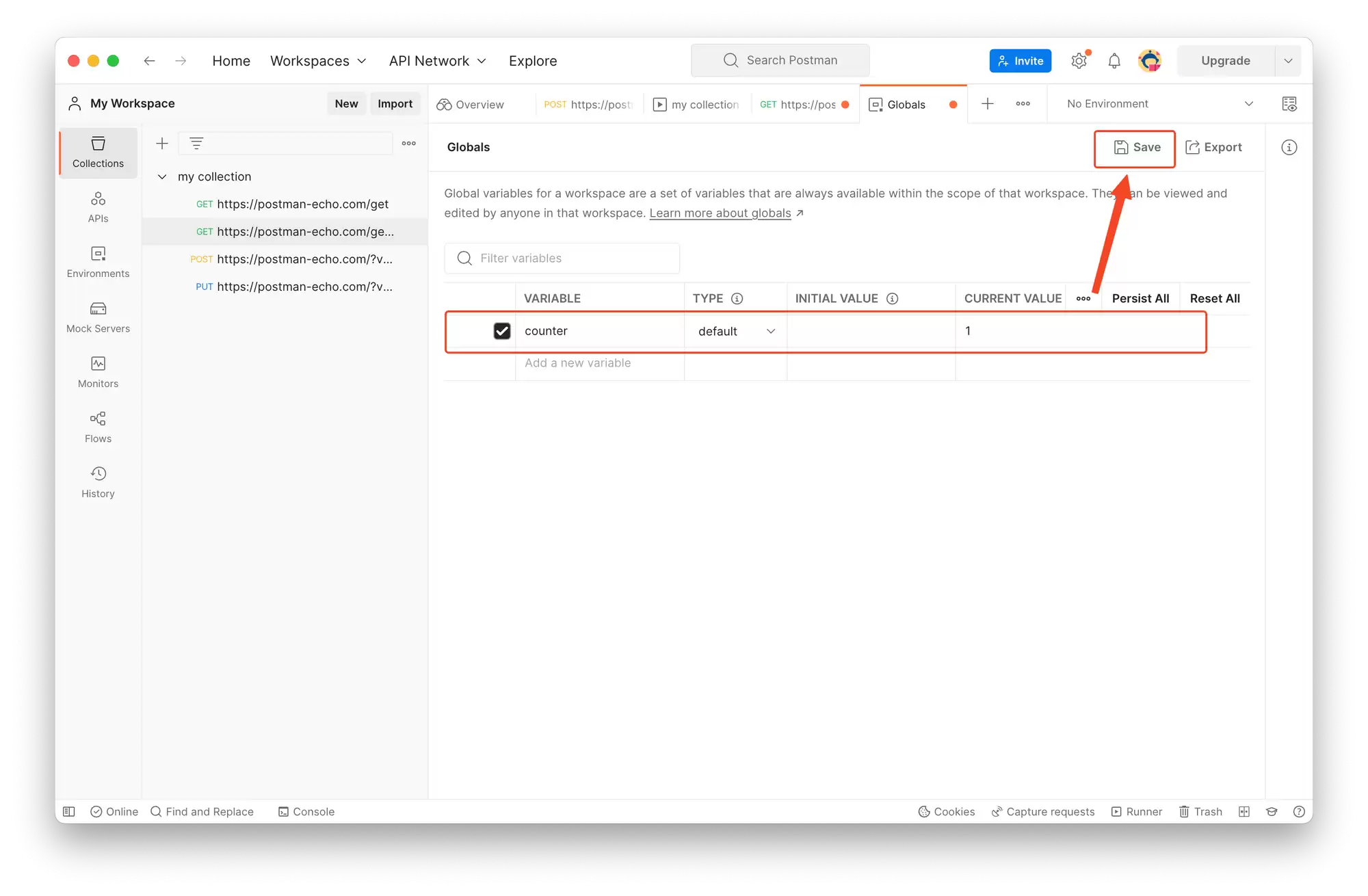 Postman Runner 如何实现参数自增