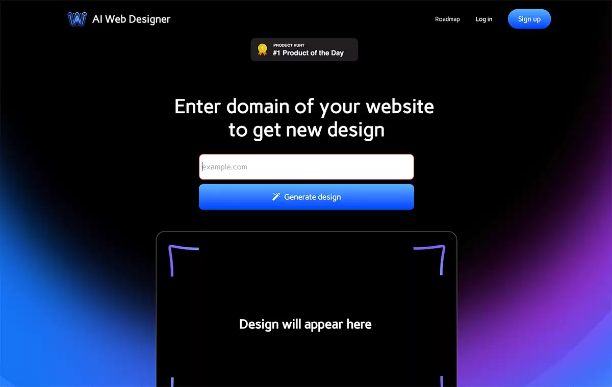 AI Web Designer-AI网页设计师