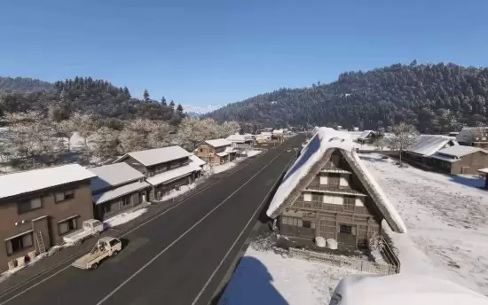 冬季地图场景