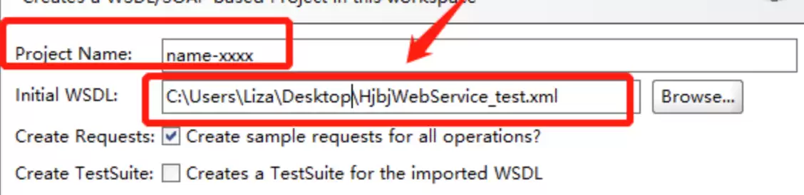 SoapUI调用webservice接口该如何操作?