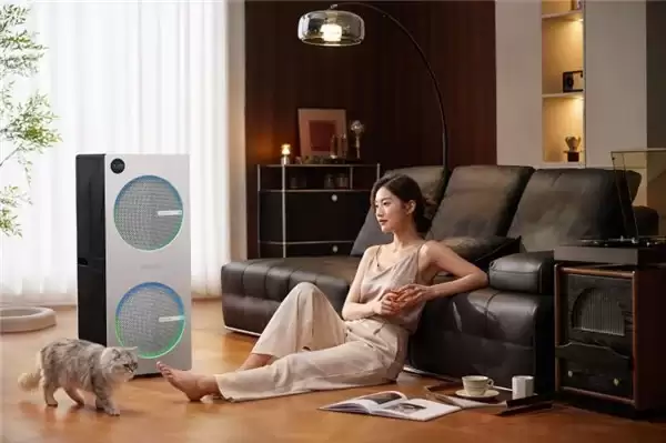 2026空气净化器推荐，美的双风机净化器U8家庭解析
