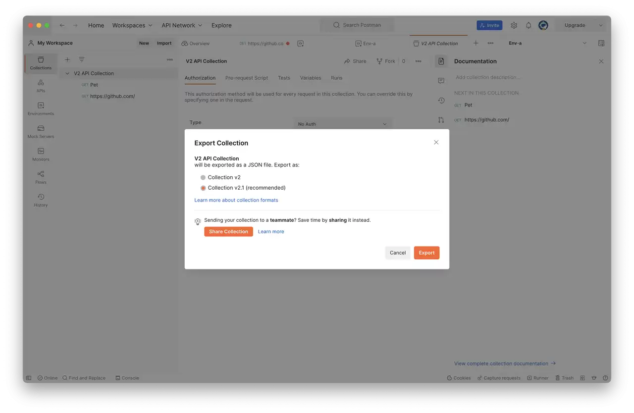 Postman 批量导出接口:如何快速备份你的 API