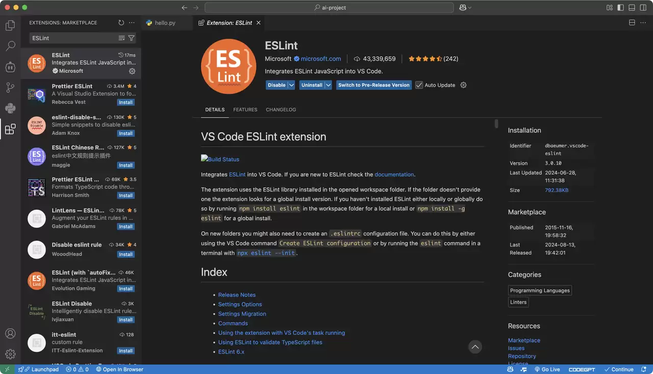 VSCode ESLint 配置：让你的代码更规范也更省心