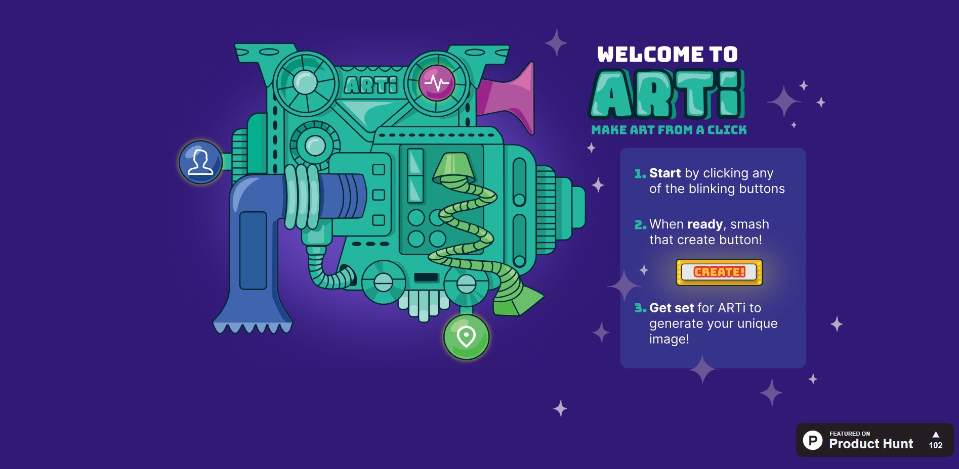 PlayArti官网-PlayARTi 是一款免费的 ai 艺术创作者,可让您从图像、照片和视频中生成独特且个性化的艺术品