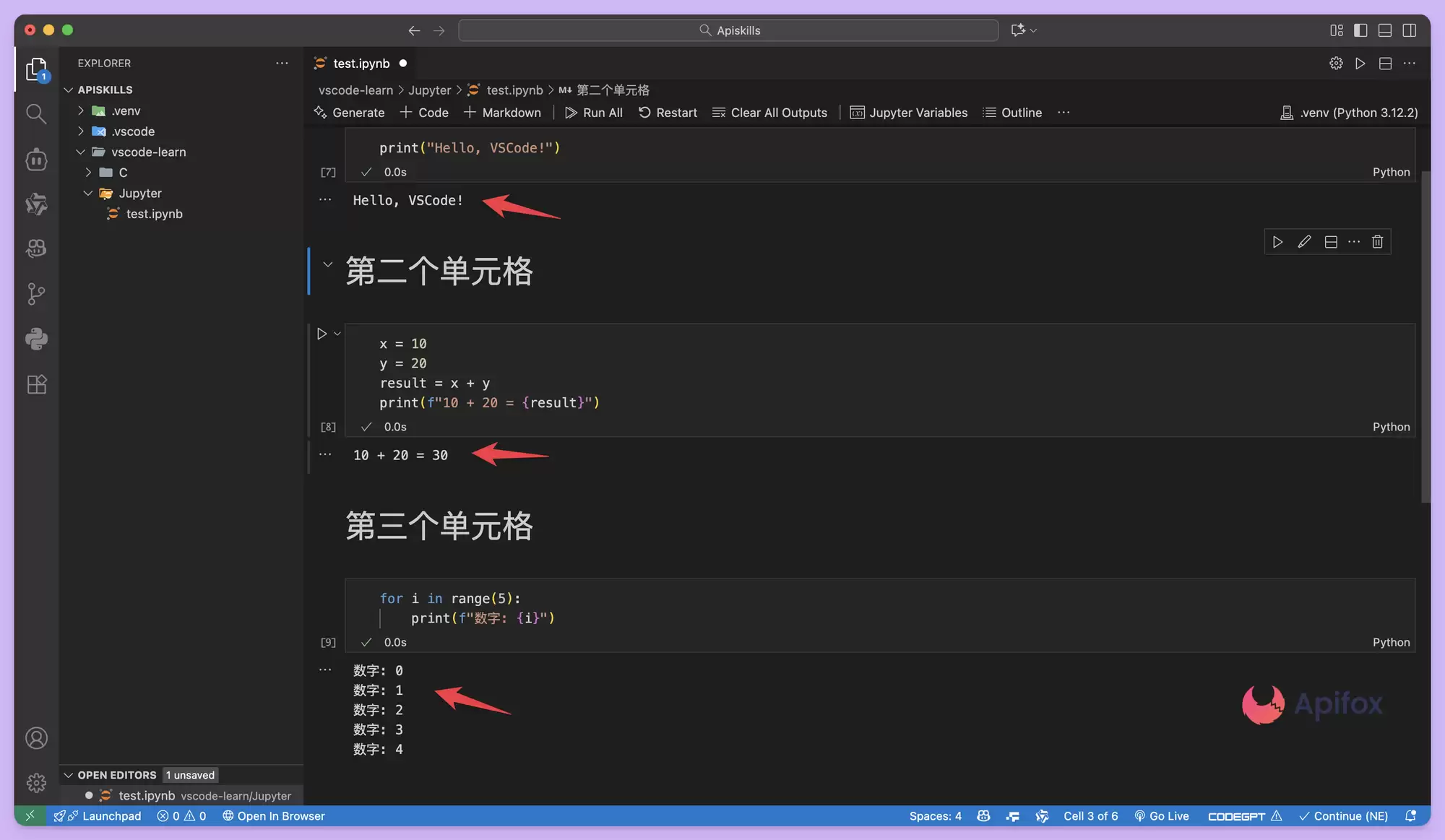如何在 VSCode 中运行 Jupyter Notebook？图文教程