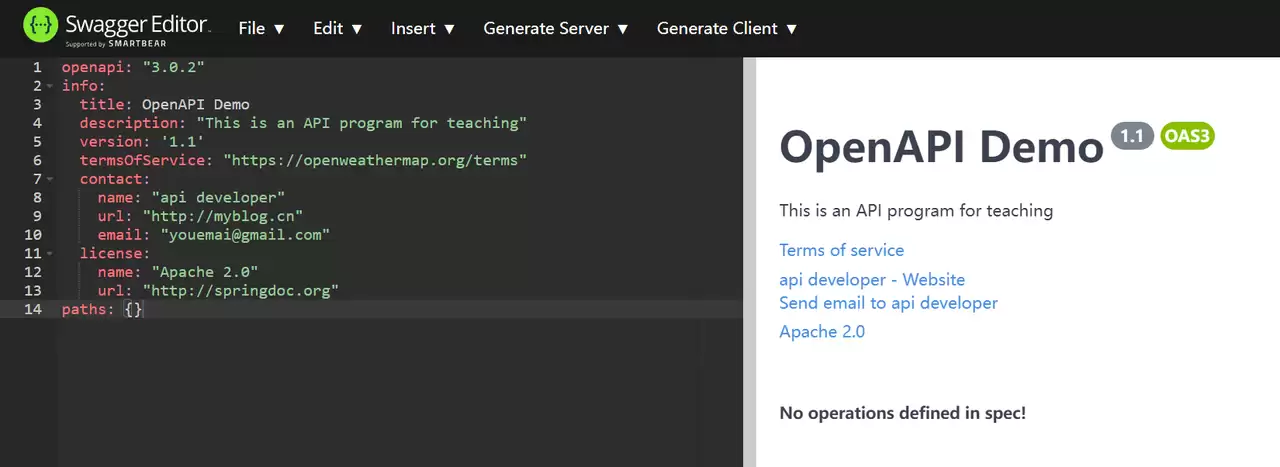 OpenAPI 3.0 中文文档 - 要点概述