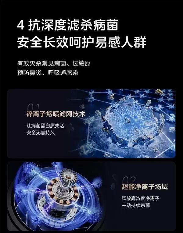2026空气净化器推荐，美的双风机净化器U8家庭解析