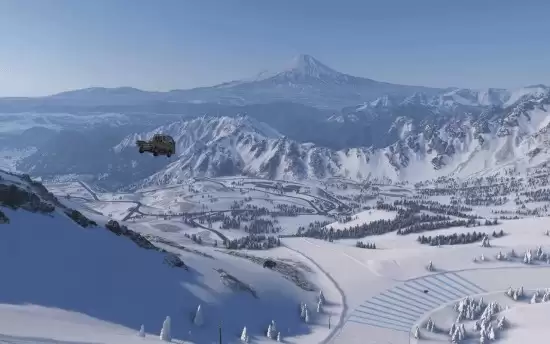 冬季地图场景