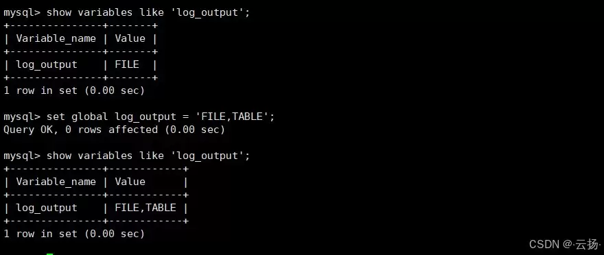 MySQL查询日志GeneralLog的配置与作用