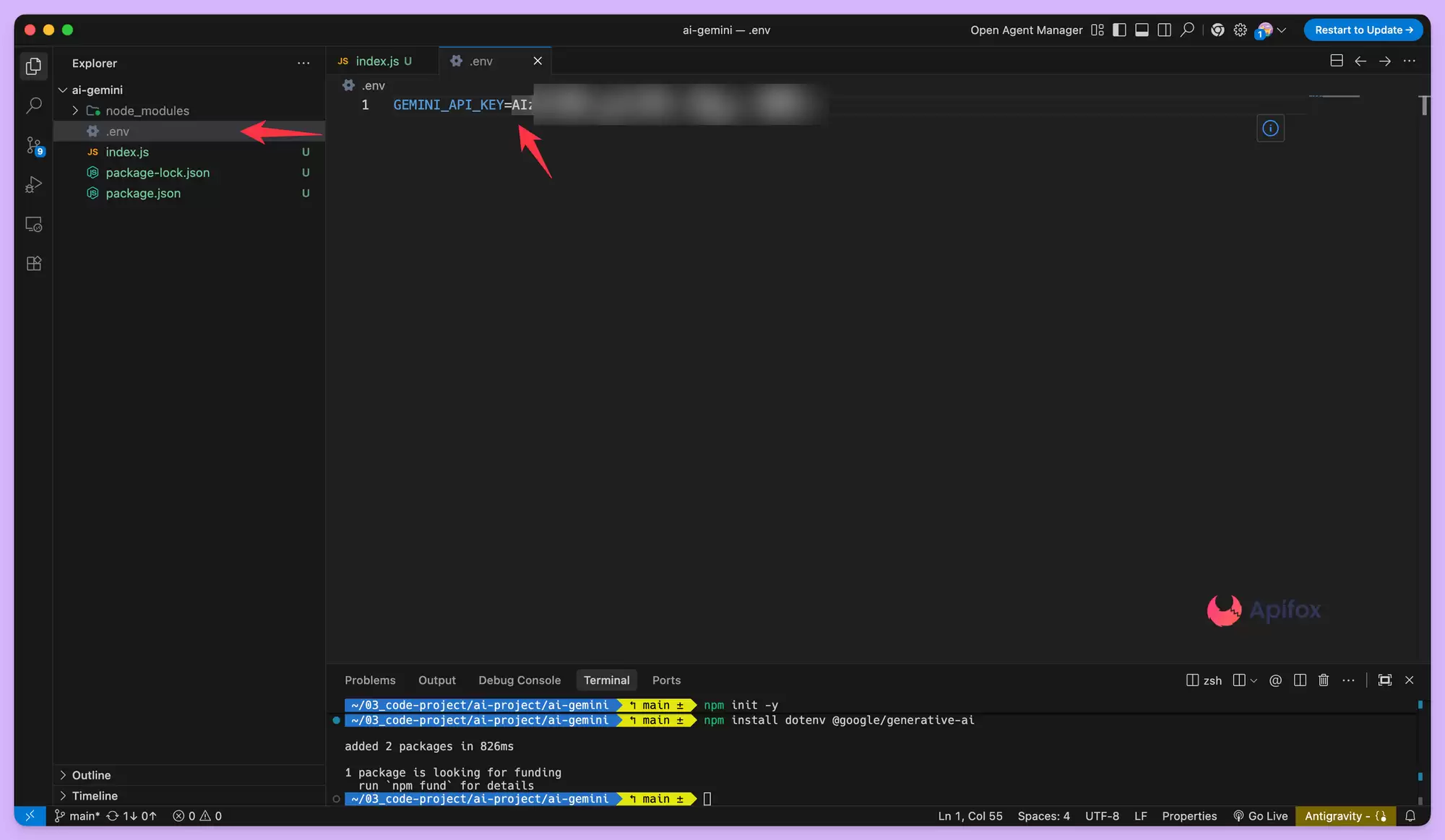 Gemini 3 Flash API 接口调用示例教程,图文指南