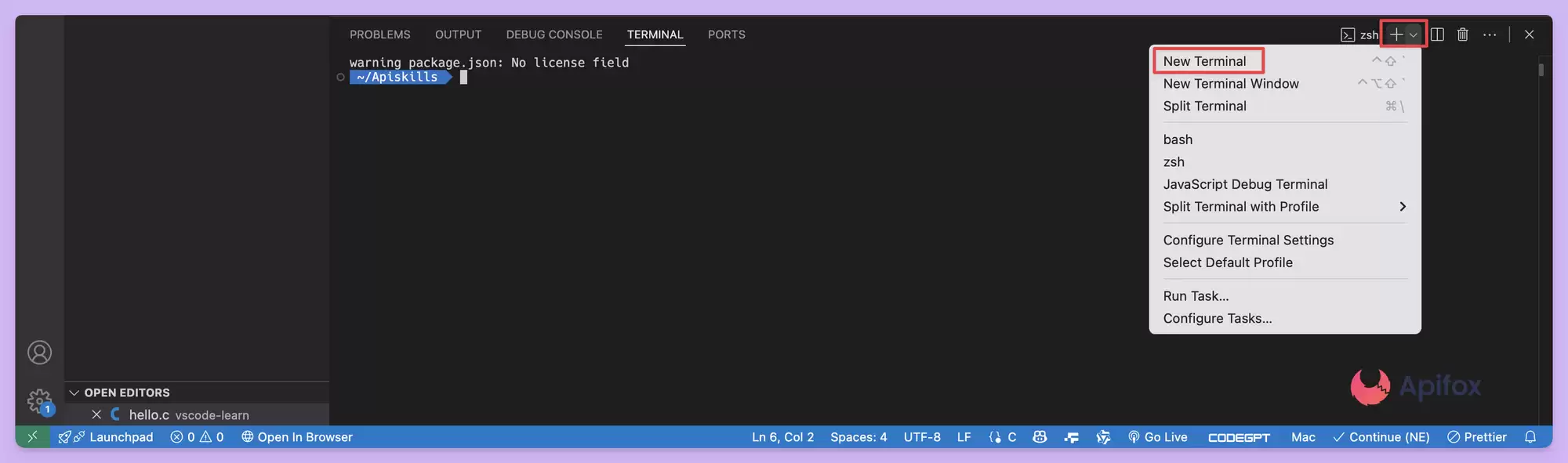 VSCode 中如何打开终端控制台？4种方法图文讲解