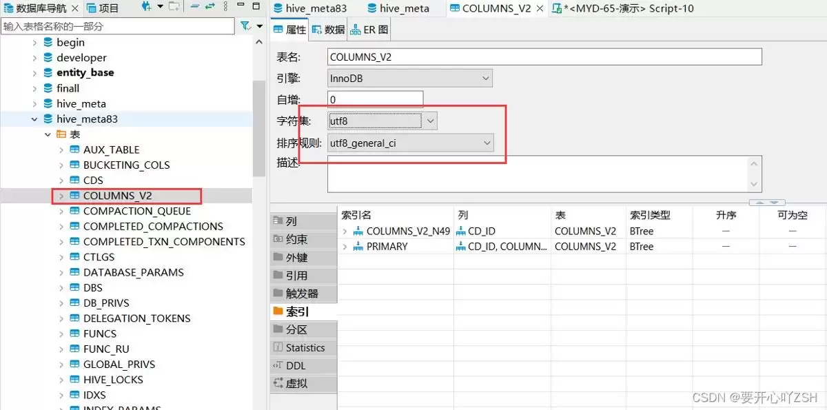解决hive建表出现中文乱码的问题