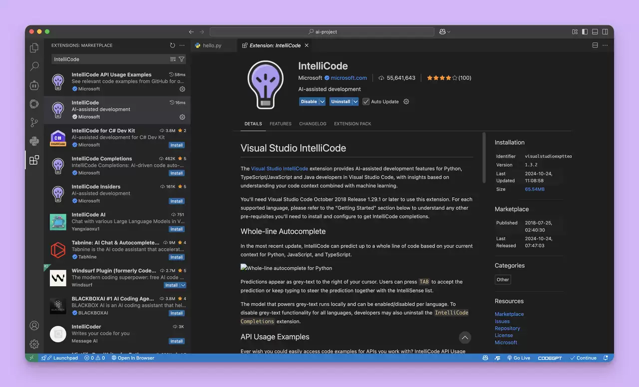2026 年 10 款好用的 VSCode 代码补全插件推荐