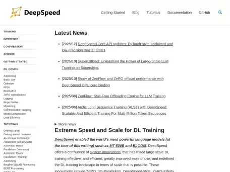 DeepSpeed-专为超大规模深度学习模型设计