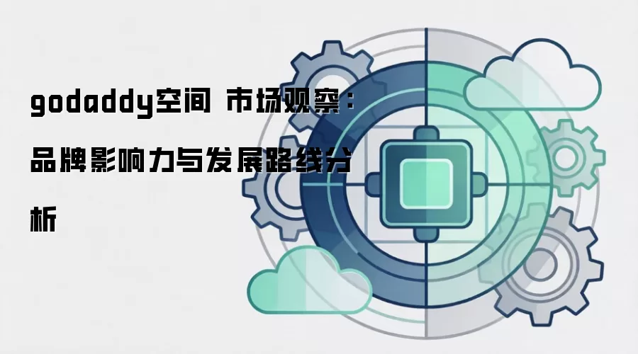 godaddy空间 市场观察：品牌影响力与发展路线分析