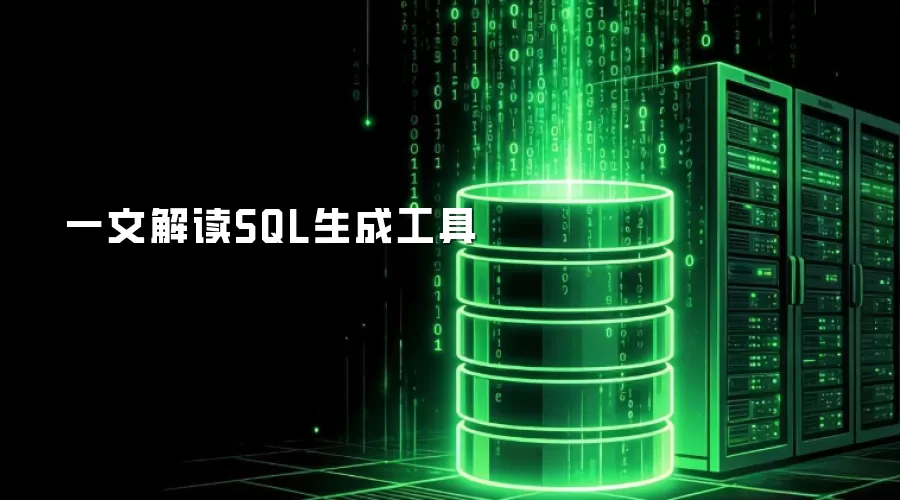 一文解读SQL生成工具