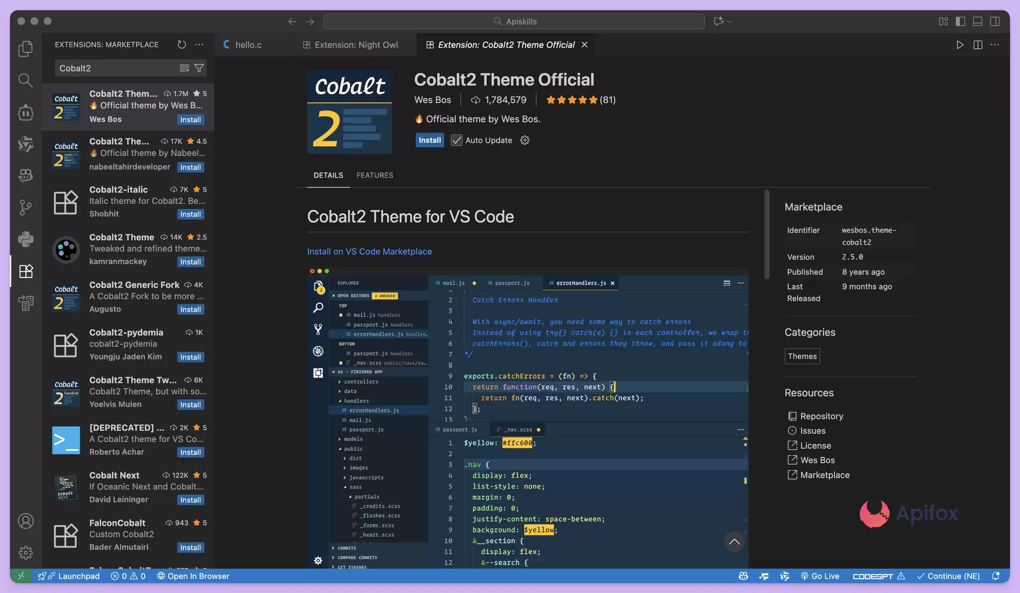 2026 年 VSCode 中好看的主题推荐