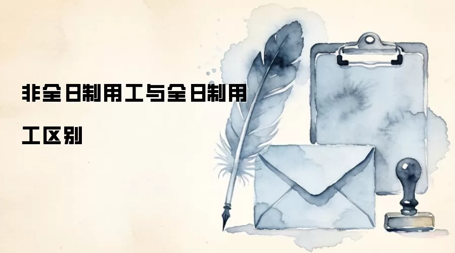 非全日制用工与全日制用工区别