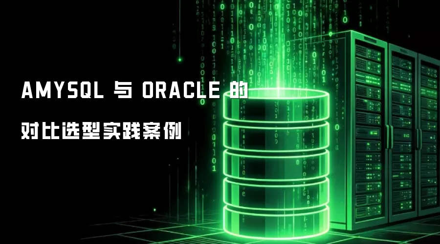 AMYSQL 与 ORACLE 的对比选型实践案例