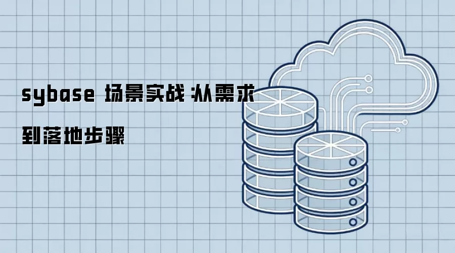 sybase 场景实战:从需求到落地步骤