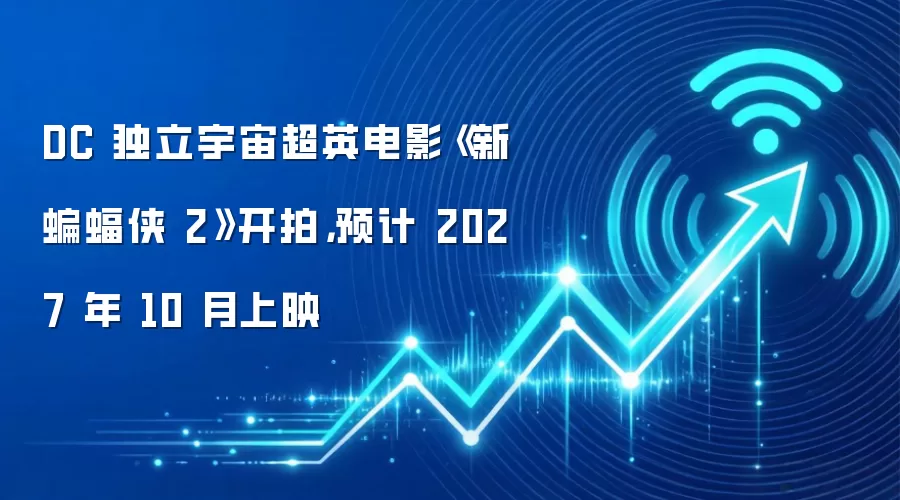 DC 独立宇宙超英电影《新蝙蝠侠 2》开拍，预计 2027 年 10 月上映