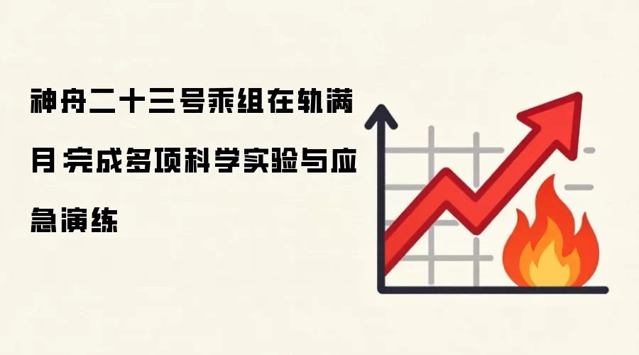 神舟二十三号乘组在轨满月:完成多项科学实验与应急演练