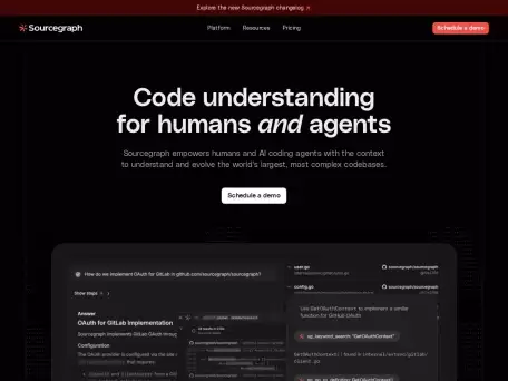 Sourcegraph-Sourcegraph推出的免费AI编程工具