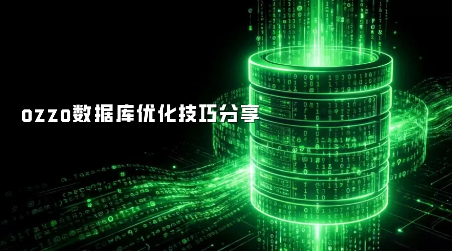 ozzo数据库优化技巧分享