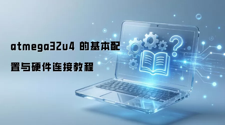 atmega32u4 的基本配置与硬件连接教程