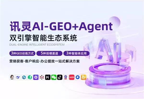 GEO已过时！讯灵AI双引擎闭环：获客+接待+转化一站式解决
