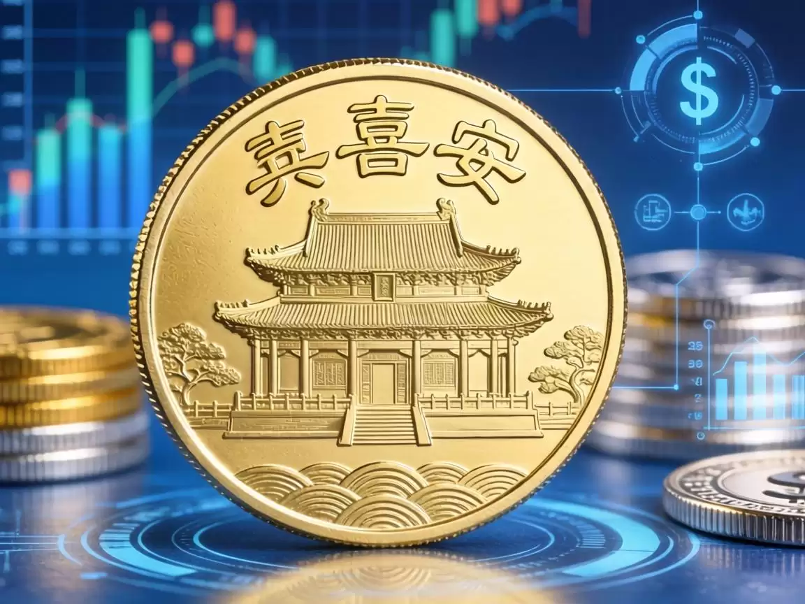 可喜安圆形币设计解析:传统纹样与区块链精神的融合 可喜安圆形币设计解析:传统纹样与区块链精神的融合