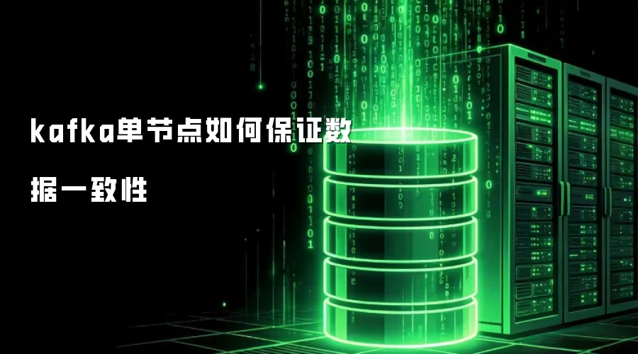 kafka单节点如何保证数据一致性