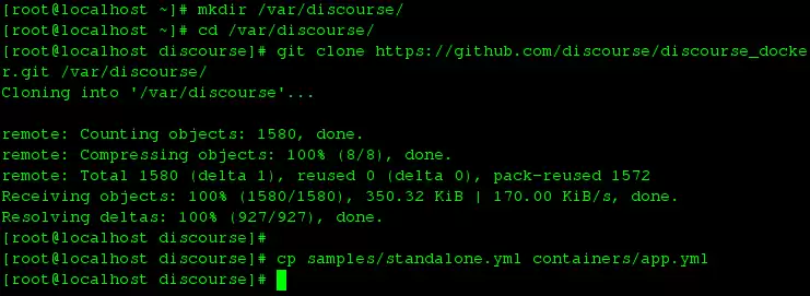 在Docker中安装Discours的教程