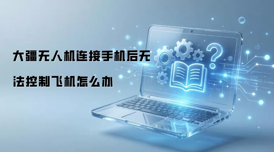 大疆无人机连接手机后无法控制飞机怎么办