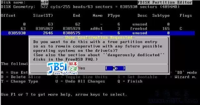 FREEBSD6.2 详细安装图解