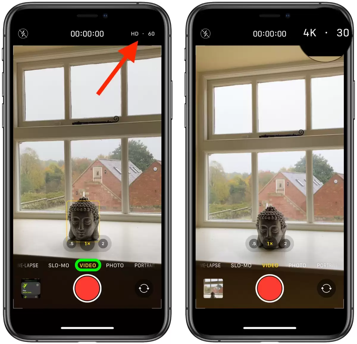 iPhone 11 Pro 如何快速在「相机」应用中更改视频拍摄质量? iPhone 11 Pro 如何快速在「相机」应用中更改视频拍摄质量?