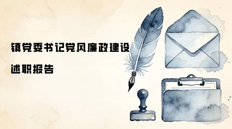 镇党委书记党风廉政建设述职报告