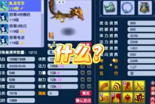 梦幻西游比王谢宝宝还壕的个性神龙来了 能买一套房2