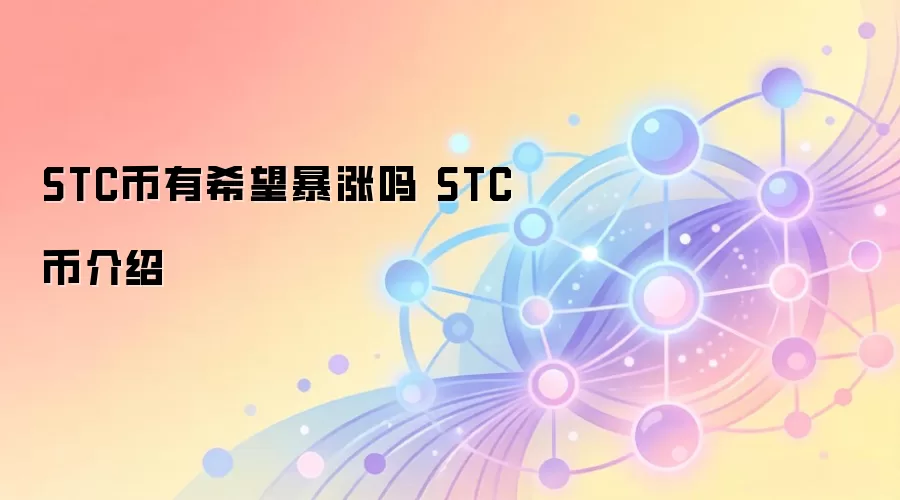 STC币有希望暴涨吗 STC币介绍