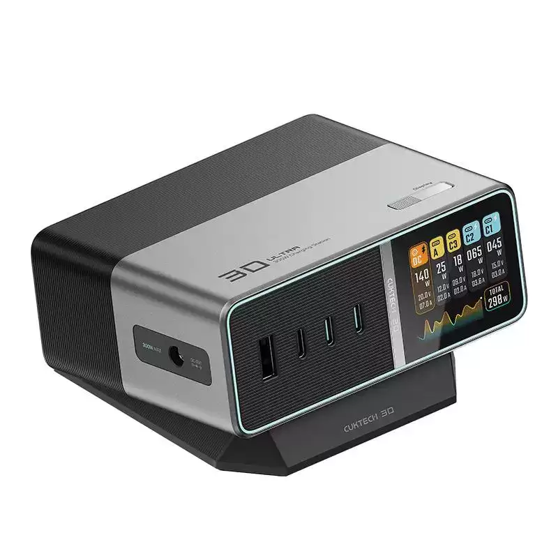 649 → 449 元：酷态科 30 号电能站 Ultra 新低，至高 300W + 1.83 英寸 IPS 屏