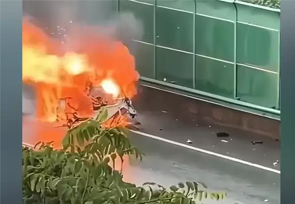 鸿蒙智行辟谣！6月16日云南昆明高速事故车辆并非旗下车型  豆包生成系谣言