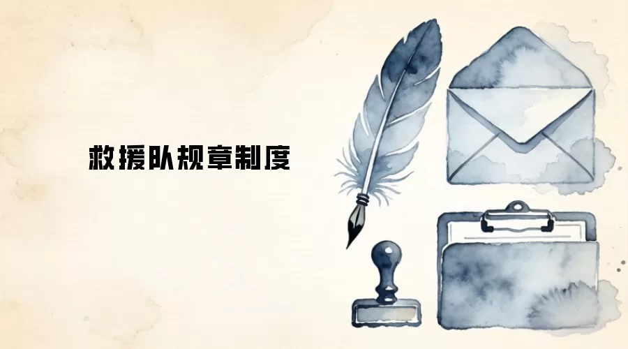 救援队规章制度