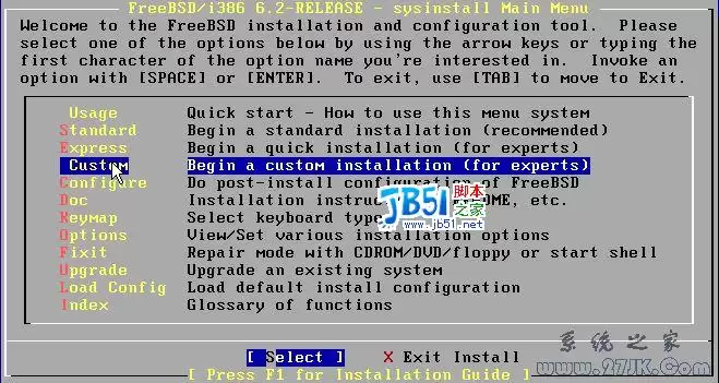 freebsd7.0安装系统图解（最新版）