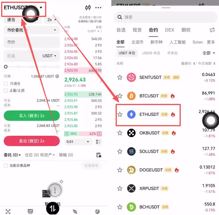 加密货币怎么玩？购买钱SDT参与现货、合约和理财三种玩法操作教程