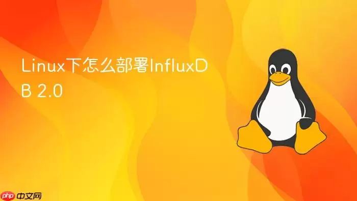 Linux下怎么部署InfluxDB 2.0