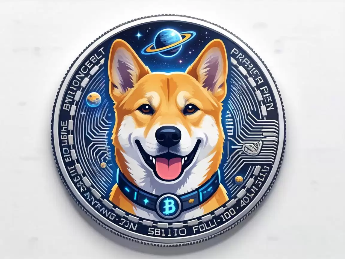 太空狗狗币Logo原图的神秘起源与设计解析