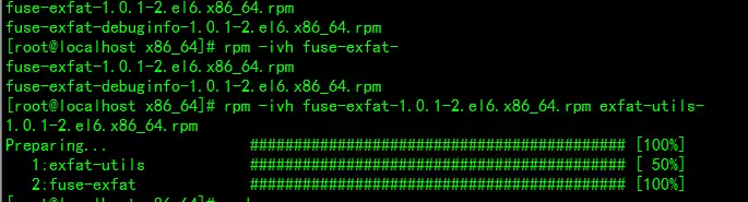 ubuntu挂载移动硬盘出现错误 mount:unknown filesystem type exfat