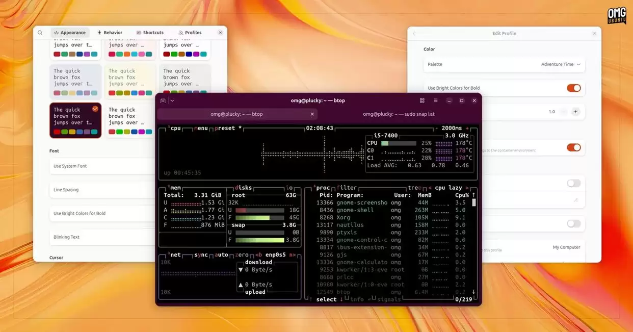 Ubuntu 25.10将启用两款新默认应用: Loupe图像查看器和Ptyxis终端