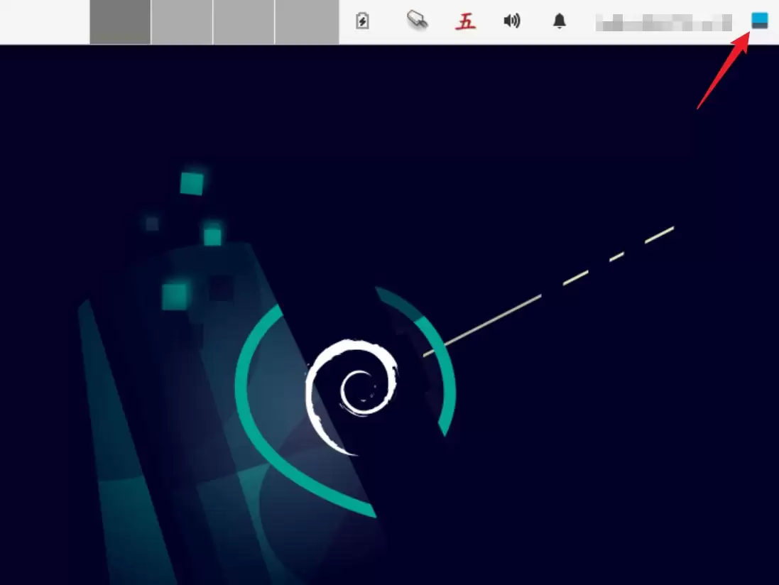 Debian11面板怎么添加显示桌面的快捷按钮?