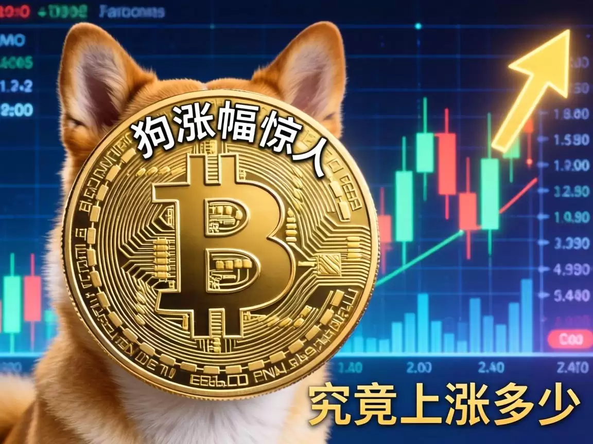 狗狗币价格走势与涨幅数据分析图表